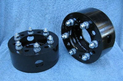 Typical 6 bolt pattern Drum Wheel Spacers